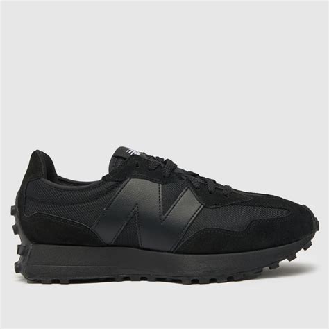 New Balance Black 327 Trainers Trainerspotter