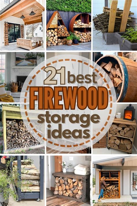 Best Firewood Storage Ideas To Buy Or Diy In Firewood Storage