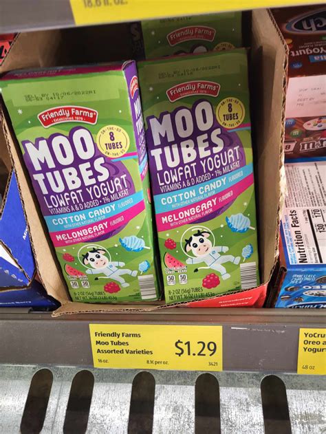 Aldi Friendly Farms Moo Tubes Lowfat Yogurt Review The Kitchn