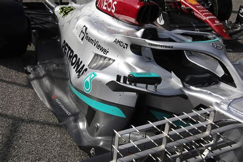 Mercedes Unveils Bold F1 Sidepod Design In Bahrain Test