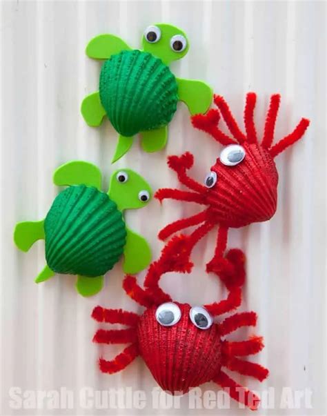 19 Easy Crab Kid Crafts Fun Beach Ocean Theme A Crafty Life