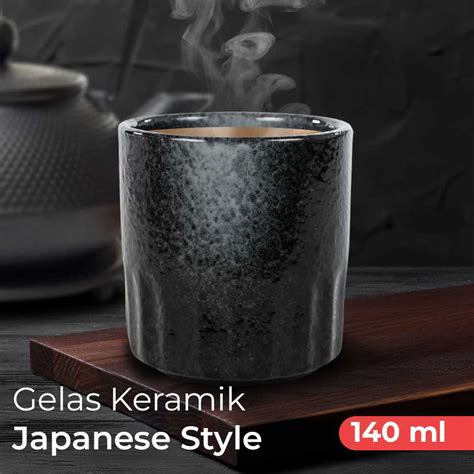 Jual Rhe Gelas Teh Keramik Japanese Style Ceramic Ml Rs