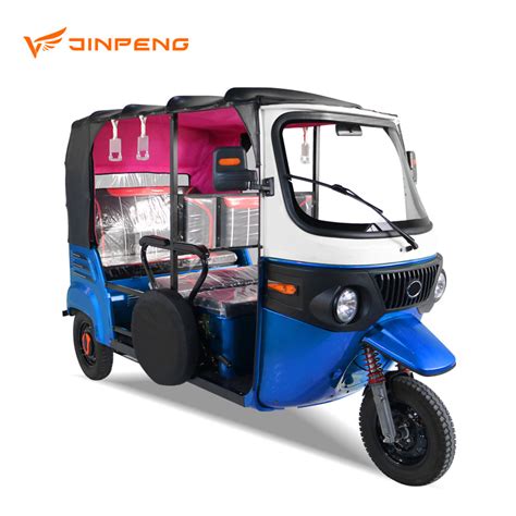 Jinpeng Gasoline Passenger Electric Moto Taxi Tuk Tuk African