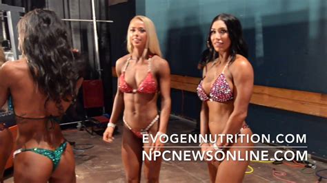 2017 NPC Nationals Finals Bikini Backstage Video Part 3 YouTube