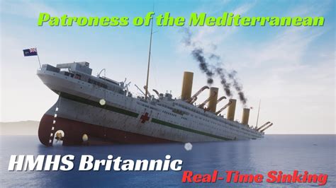 Britannic Patroness Of The Mediterranean Sinking Documentary YouTube