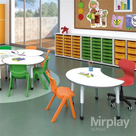 Inspiración Mirplay School Mobiliario escolar Sala de juegos para