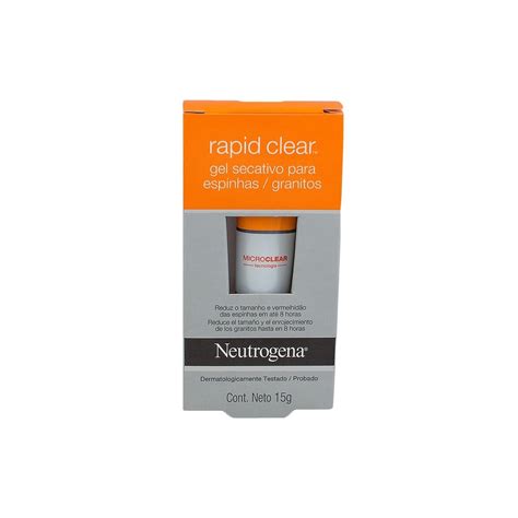 Neutrogena Rapid Clear Gel Secativo 15g Shopee Brasil