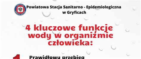 PICIE WODY Powiatowa Stacja Sanitarno Epidemiologiczna W Gryficach