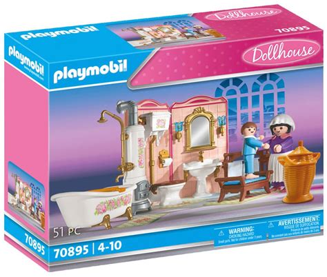 Playmobil Dollhouse Pas Cher Salle De Bains