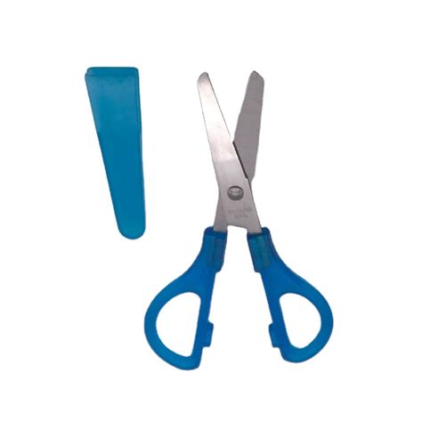 Bandage Scissors 5 5 Inch Stainless Steel For Hospital With Blue Handle