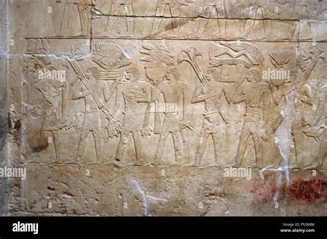 Egypt Necropolis Of Saqqara Mastaba Of Kagemni 2350 Bc Chief