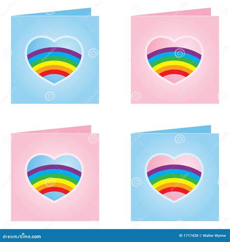 Gay Valentine Card Vector Illustration Stock Vector Illustration Of