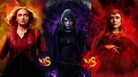 La Bruja Escarlata Mom Vs Raven Titans Vs Jean Grey Fenix Dark