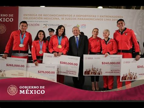 Lima2019 Entrega De Reconocimientos A Deportistas Y Entrenadores De