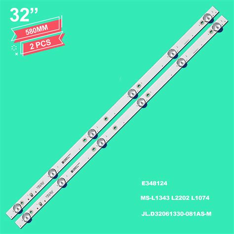 Set Led Backlight Strip For Inch Jl D As M