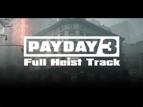 PAYDAY 3 OST Ruby Ruse Dirty Ice Full Heist Track YouTube Music