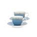 La Majorelle Set Espresso Cups Saucers Pink Pip Studio The