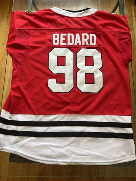 Custom Chicago Blackhawks Connor Bedard Jersey | Grailed