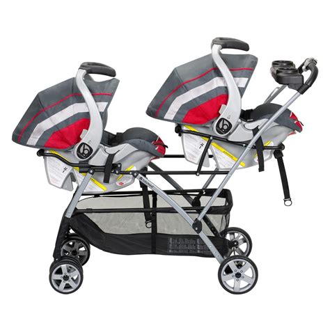 Baby Trend Snap N Go Double Infant Car Seat Carrier Stroller Sg33100