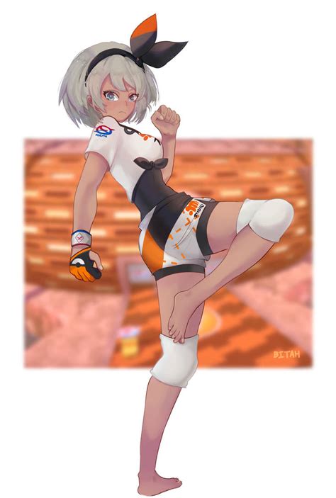 Bea Pokemon Sword And Shield Full Body By Nita1234 On Deviantart