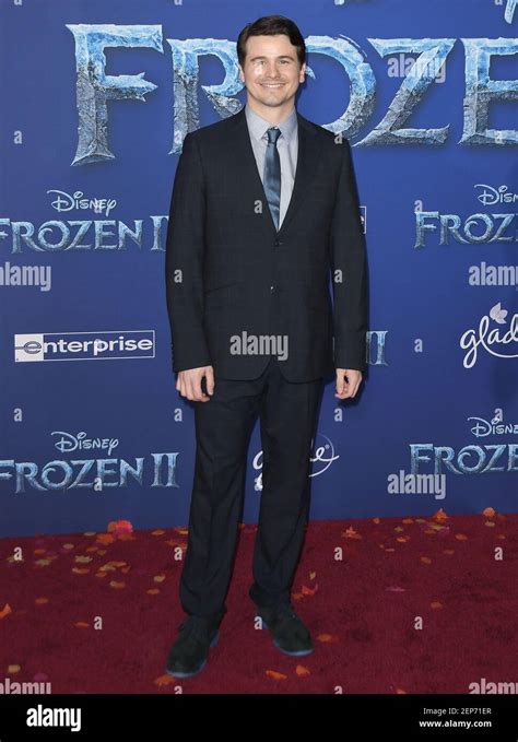 Jason Ritter arrives at Disney's FROZEN 2 World Premiere held at the ...