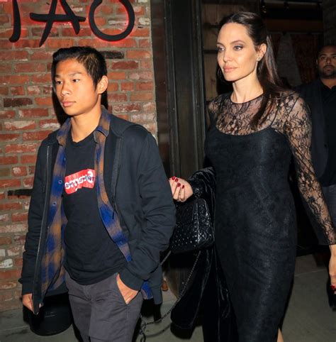 Angelina Jolies Son Pax Looks All Grown Up During Mothers Day Outing