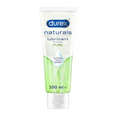 DUREX Naturals Żel intymny NATURALNY NA BAZIE WODY NAWILŻAJĄCY 100ml