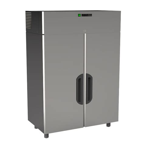 Armoire réfrigérée positive inox 2 portes 1400 l W141PT Stock