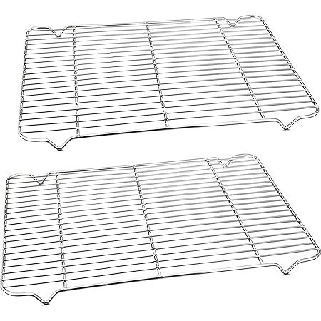 Grill Rack Set Of 4 Stainless Steel Wire Rack For Roasting Baking