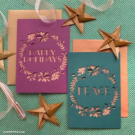 12 Cricut Christmas Cards Ideas Sarah Maker