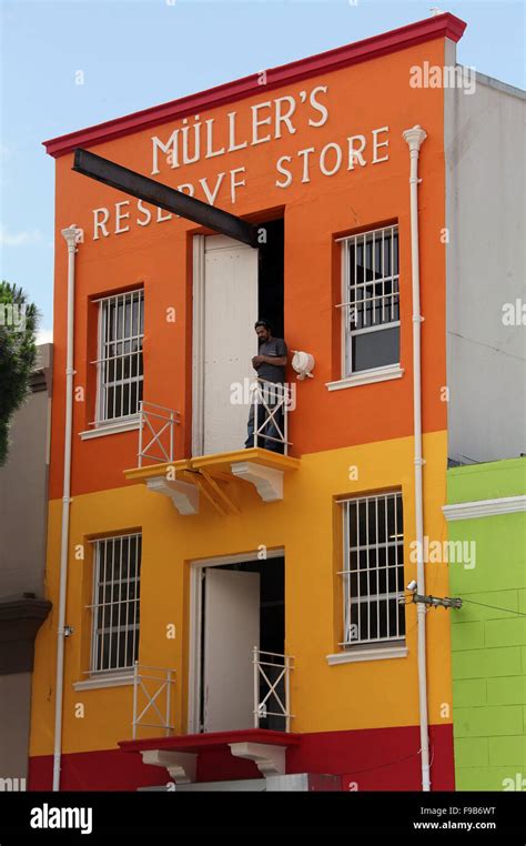 Colourful Buildings In Bo Kaap Hi Res Stock Photography And Images Alamy