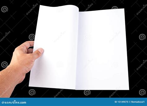 reading open empty book stock image image  book open