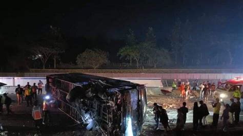 Pengakuan Penumpang Selamat Kecelakaan Maut Bus Parawisata Tunggal Jaya