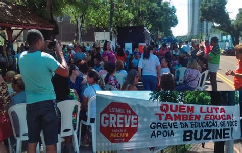 Amapá Em Paz EducaÇÃo Professores Farão Uma Paralisação De Advertência Amanhã Em Macapá