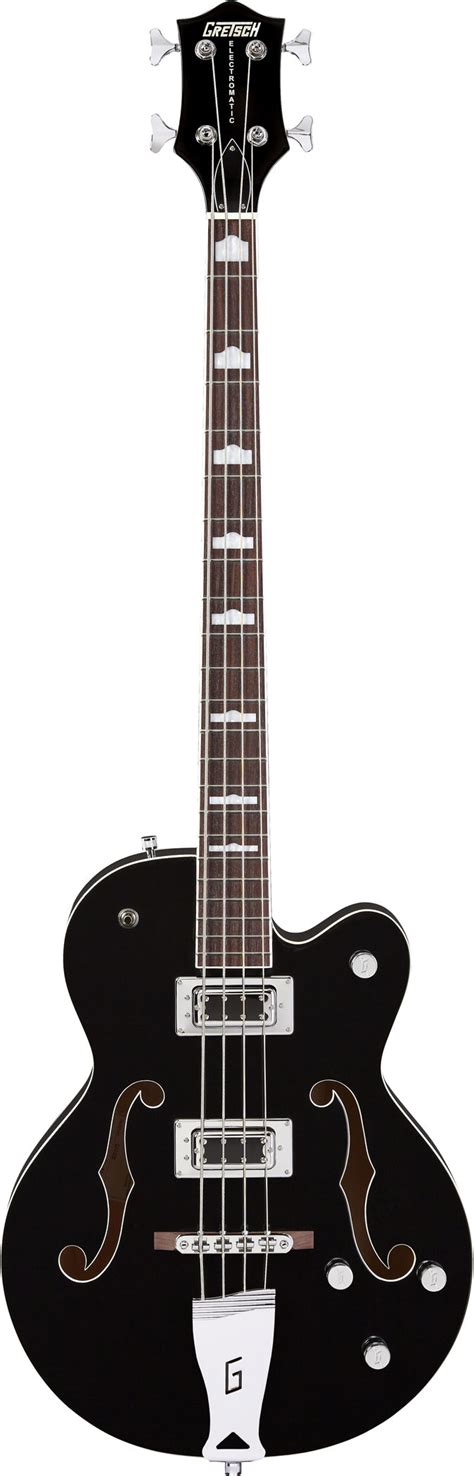 Gretsch G5440ls Electromatic Hollow Body Long Scale Bass Black Image