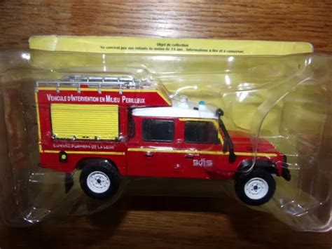 LAND ROVER 130 VIMP Lanéry SDIS Pompier Camion Fire vehicle 1 43 Ixo