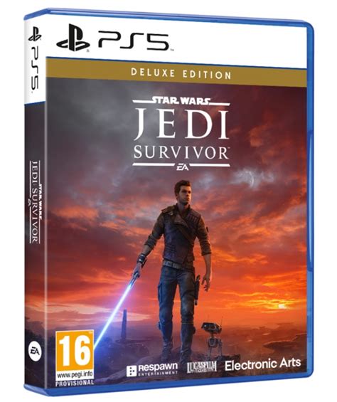 STAR WARS JEDI SURVIVOR Deluxe Edition PS5 Catalogo Mega Mania A