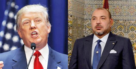 Entretien T L Phonique Entre Sm Le Roi Et M Donald Trump Pr Sident