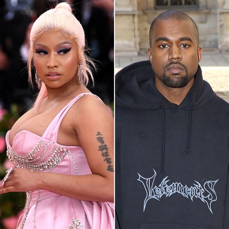 Nicki Minaj Kanye West Rejected My Yeezy Collaboration Because Of Kim Us Weekly