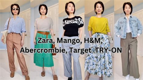 Zara Mango H M Abercrombie Target Try On