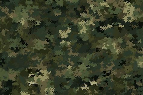 Premium Photo Camouflage Fabric Texture Army Camouflage Pattern