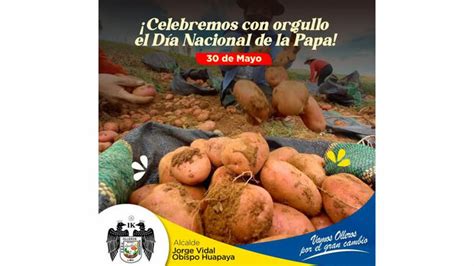 Hoy Como Cada 30 De Mayo Se Celebra El Día Nacional De La Papa 🥔 Noticias Municipalidad