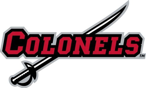 Nicholls State Colonels In Word Mark Logo Logos Sports Logo