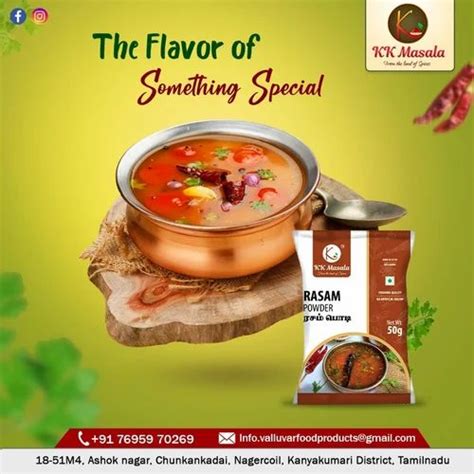 Rasam Masala Powder Packaging Size 50 Gm At Rs 275 Kg In Kanyakumari