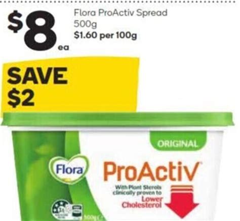 Flora Proactiv Spread G Offer At Woolworths