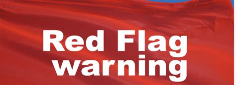 A Week Of Red Flag Warnings But All Wind And No Flame Yet