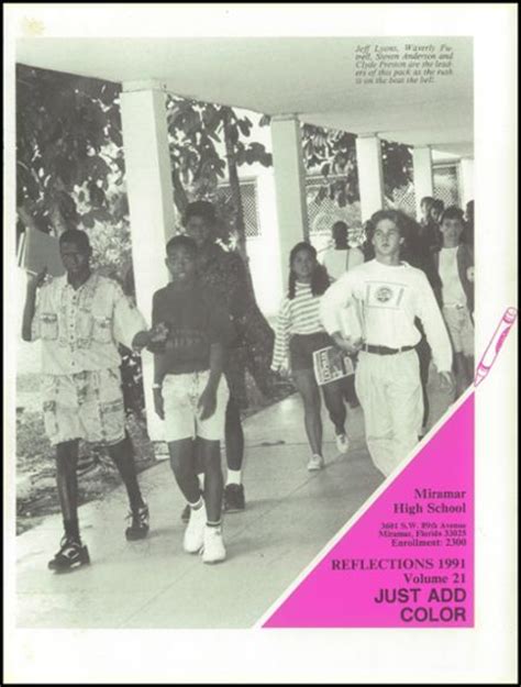 Explore 1991 Miramar High School Yearbook, Miramar FL - Classmates