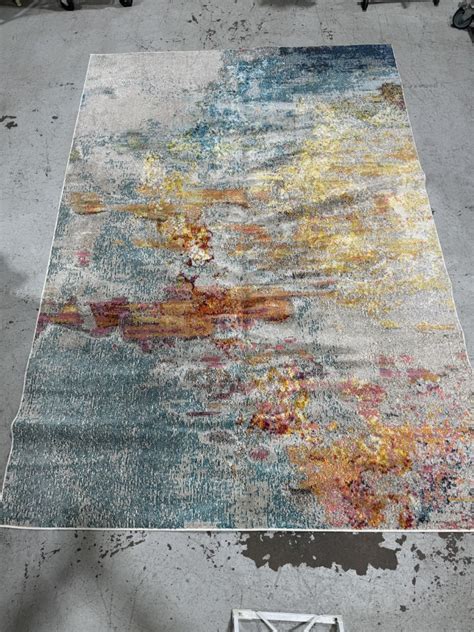 Nourison Celestial Modern Abstract Area Rug Sea Life Boho Multicolor