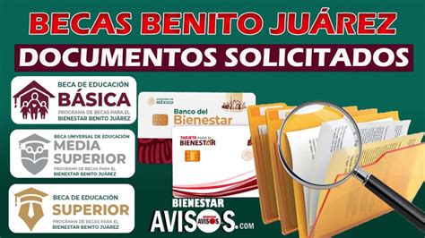 Atenci N Documentos Solicitados Para Tu Registro Becas Benito