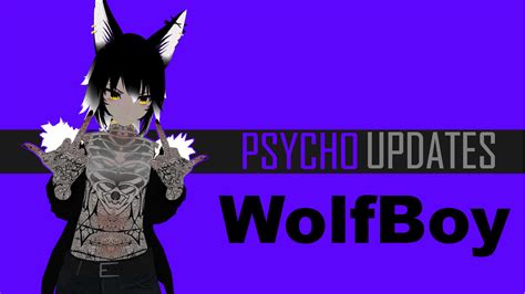 PsychoUpdates WolfBoy Free VRChat Avatars VRCMods